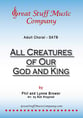 All Creatures of Our God and King SATB choral sheet music cover